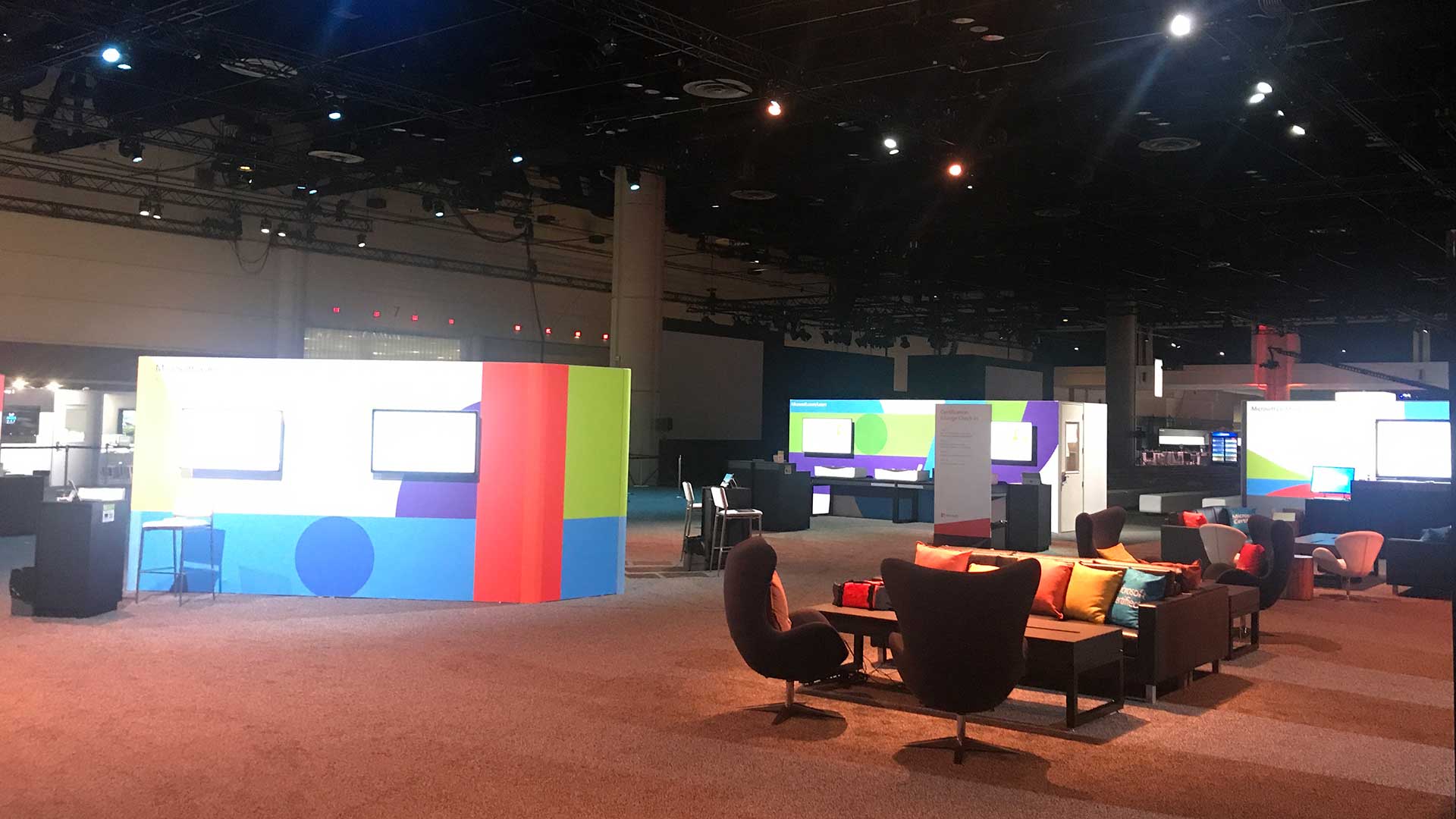Microsoft Learn booth at Microsoft Ignite 2019
